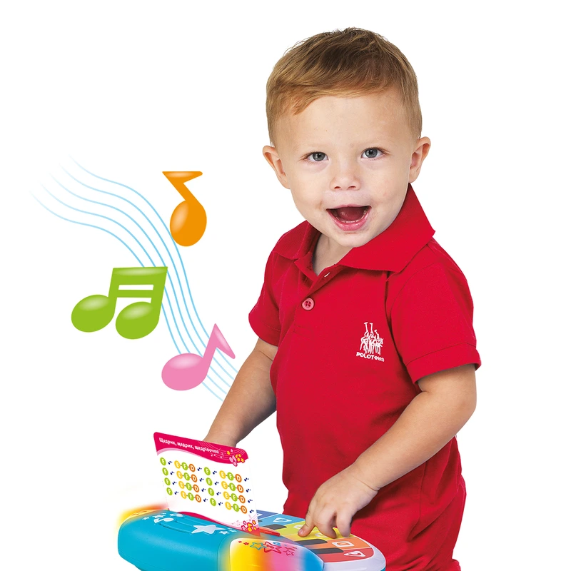 Піаніно KIDDI SMART – КОЛЬОРОВІ НОТКИ (світло)