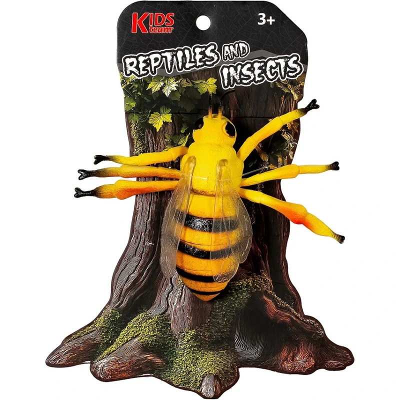 Дитяча іграшкова фігурка "Бджола" ZY1827231 серії "Reptiles and insects"