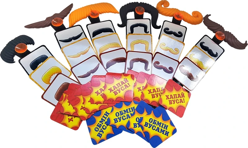 Настільна гра «Хапай вуса»