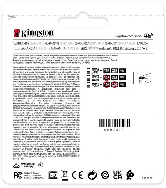 Карта пам'яті microSDHC (UHS-1 U3) Kingston Industrial 32Gb class 10 V30 А1 (adapter SD) — фото 4