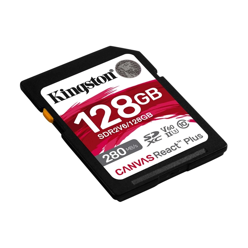 Карта пам'яті SDXC (UHS-II U3) Kingston Canvas React Plus 128Gb class 10 V60 (R280MB/s, W150MB/s) — фото 3