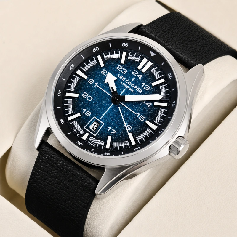 Чоловічий годинник Lee Cooper Flight Extra Leather