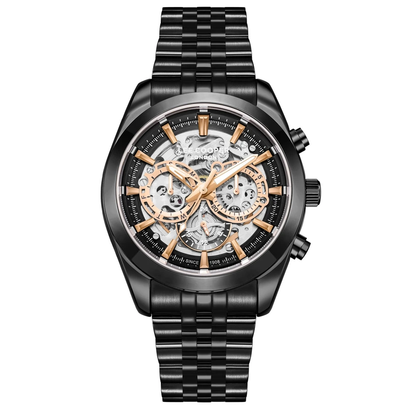 Чоловічий механічний годинник Lee Cooper Deluxe Mechanical