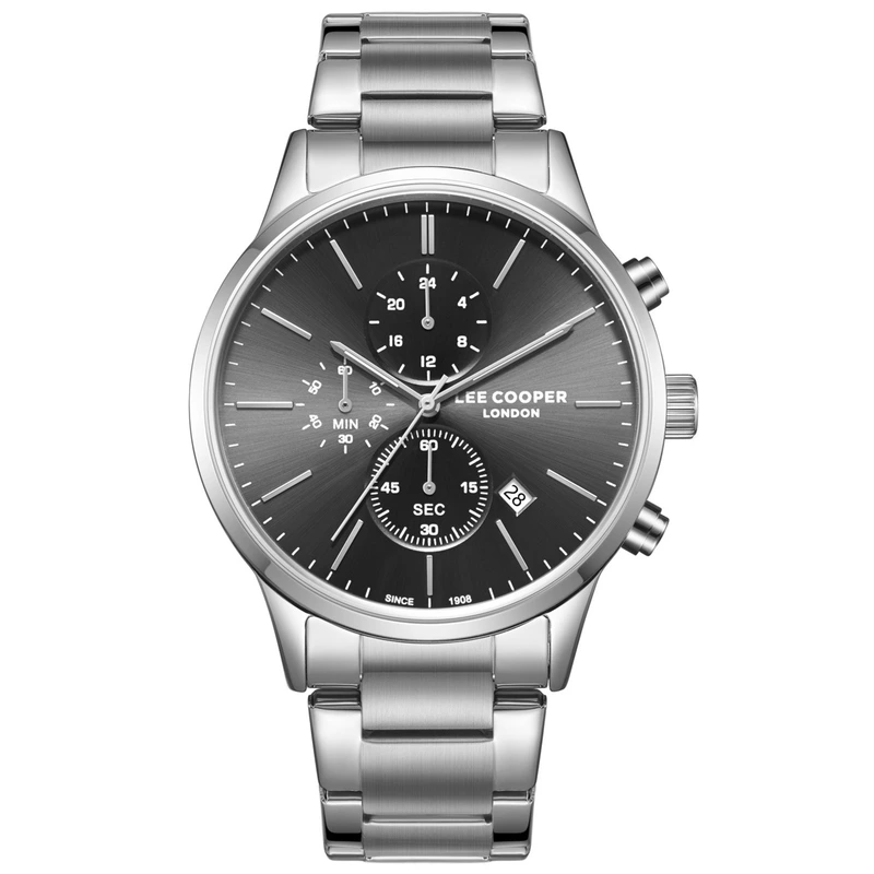 Чоловічий водостійкий годинник Lee Cooper Plane