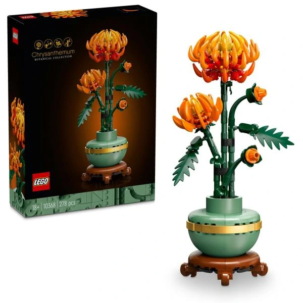 Конструктор LEGO Botanicals Хризантема 278 деталей (10368)