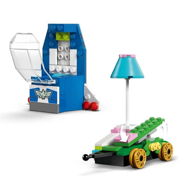 Конструктор LEGO Disney та Pixar Святкування з Історії Іграшок потяг і авто для перегонів 206 деталей (43264)