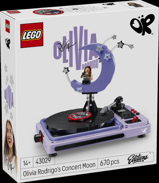 Конструктор LEGO® Editions Місяць на концерті Олівії Родріґо Набір для конструювання для підлітків 43029