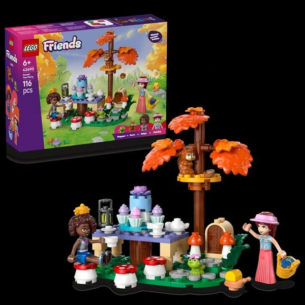 Конструктор LEGO® Friends Чаювання в лісі, 116 деталей (42690)
