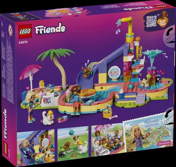 Конструктор LEGO® Friends Веселий день в аквапарку Набір конструктора, 278 деталі (42676)