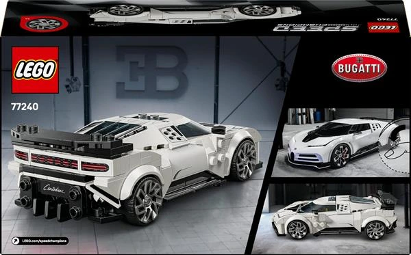 Конструктор LEGO Speed Champions Спортивний гіперкар Bugatti Centodieci 291 деталь (77240)