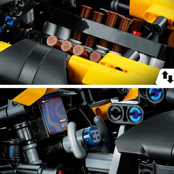 Конструктор LEGO Techniс Bugatti Bolide 905 деталей (42151)