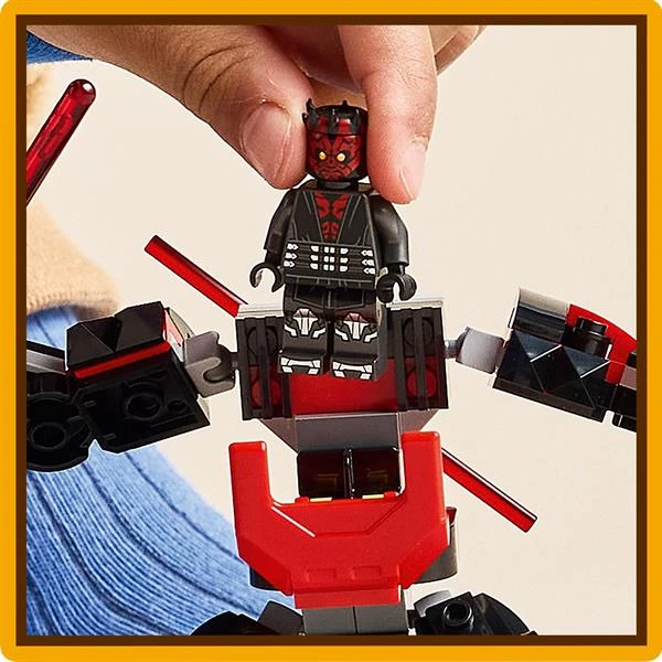 Конструктор LEGO® Зоряні війни: Війни клонів Робот Дарта Мола, 143 деталі (75411)