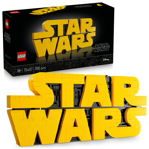 Конструктор LEGO Star Wars Логотип з кубиків Зоряні війни 700 деталей (75407)