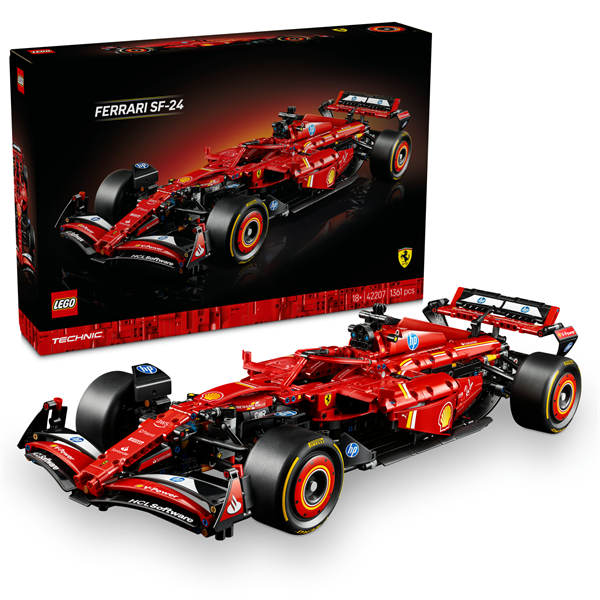 Конструктор LEGO Technic Автомобіль F1 Ferrari SF-24 1361 деталь (42207)