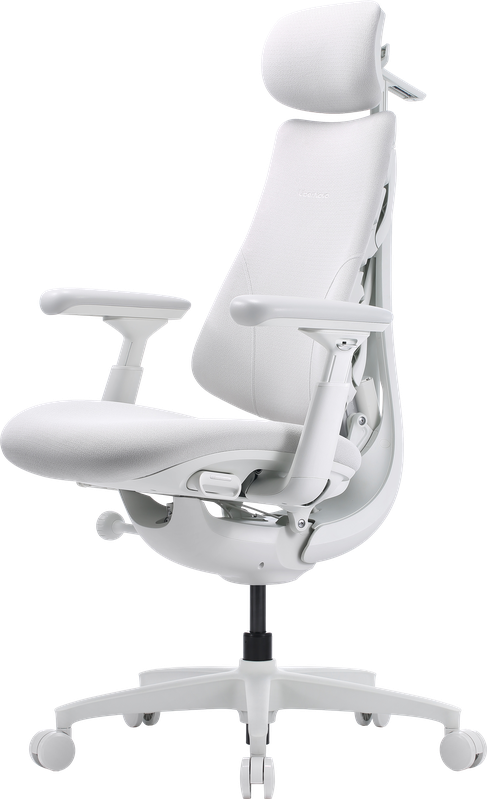 Крісло офісне ергономічне LiberNovo Omni Gen Glacier 48 см