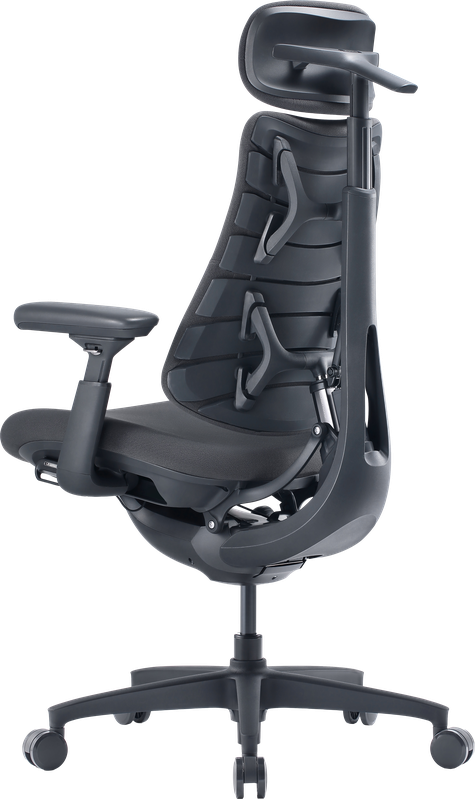 Крісло офісне ергономічне LiberNovo Omni Gen Graphite 48 см — фото 4