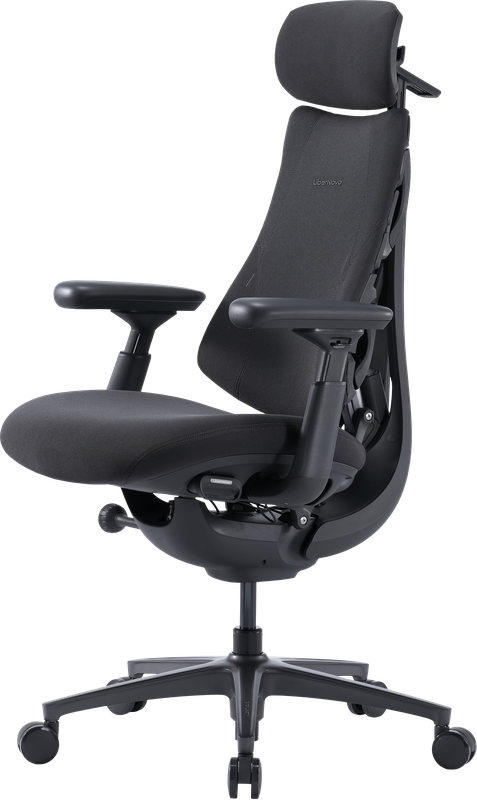 Крісло офісне ергономічне LiberNovo Omni Pro Graphite 48 см