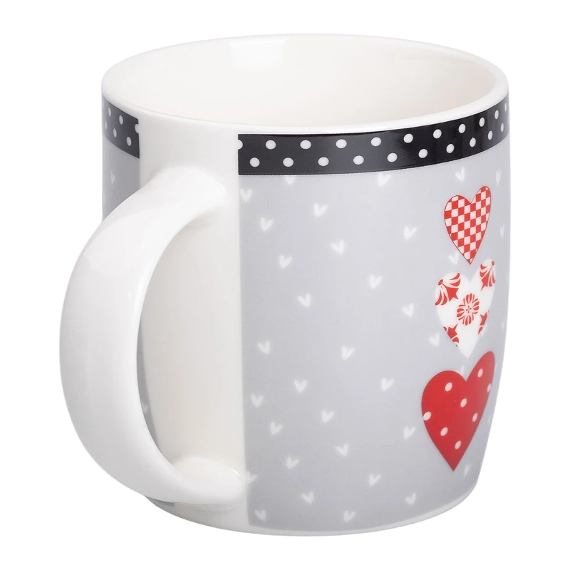 Кружка порцелянова 400 (мл) для чаю та кави RX-N240147R