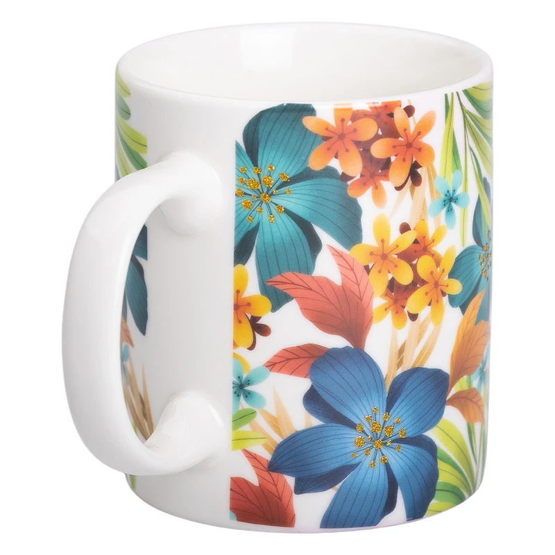 Кружка порцелянова з малюнком 400 (мл) для чая та кави RX-N240472BL