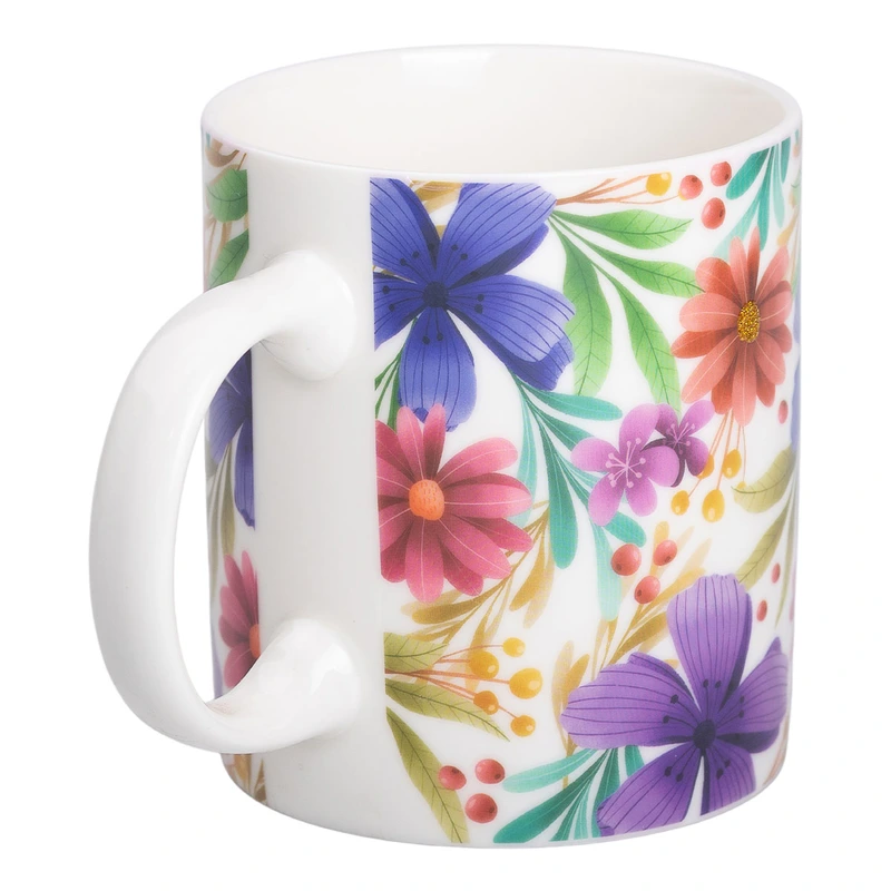 порцелянова чашка з малюнком 400 (мл) для чаю та кави RX-N240472V