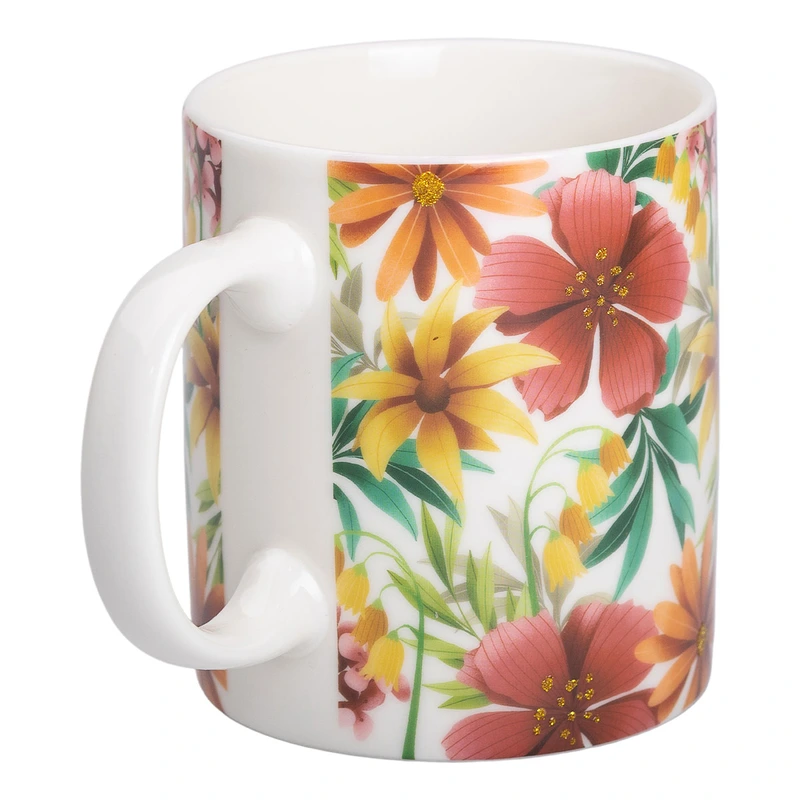 Кружка порцелянова з малюнком 400 (мл) для чая та кави RX-N240472Y