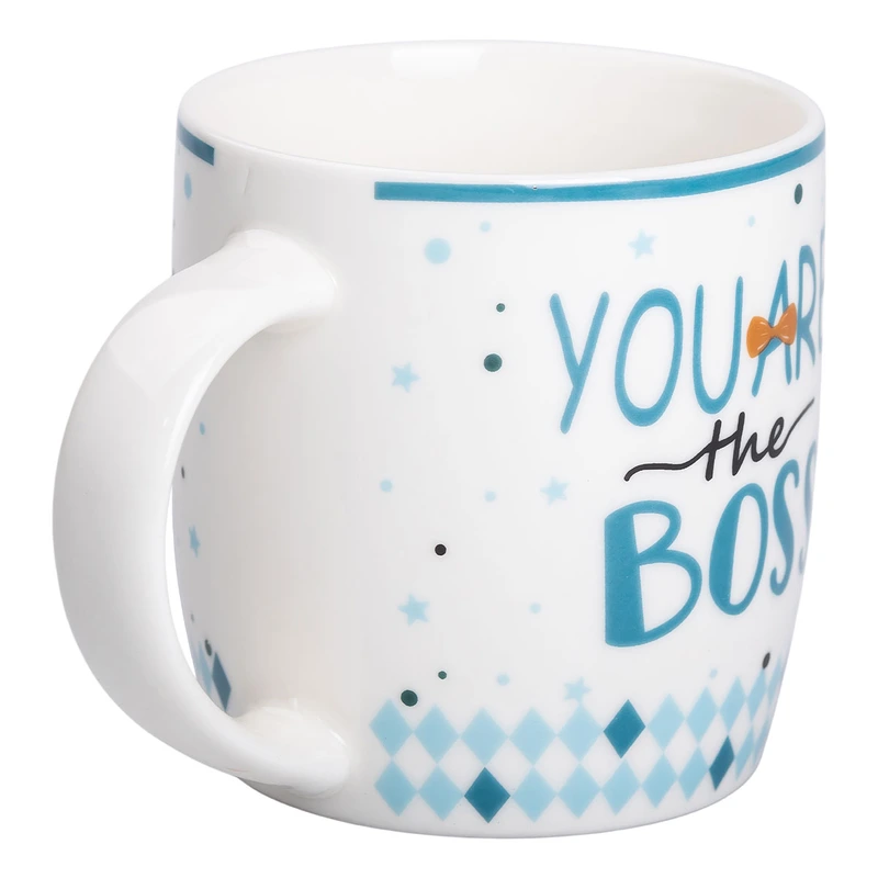 Чашка порцелянова BOSS 450 (мл) для чаю та кави RX-N240278YBOSS