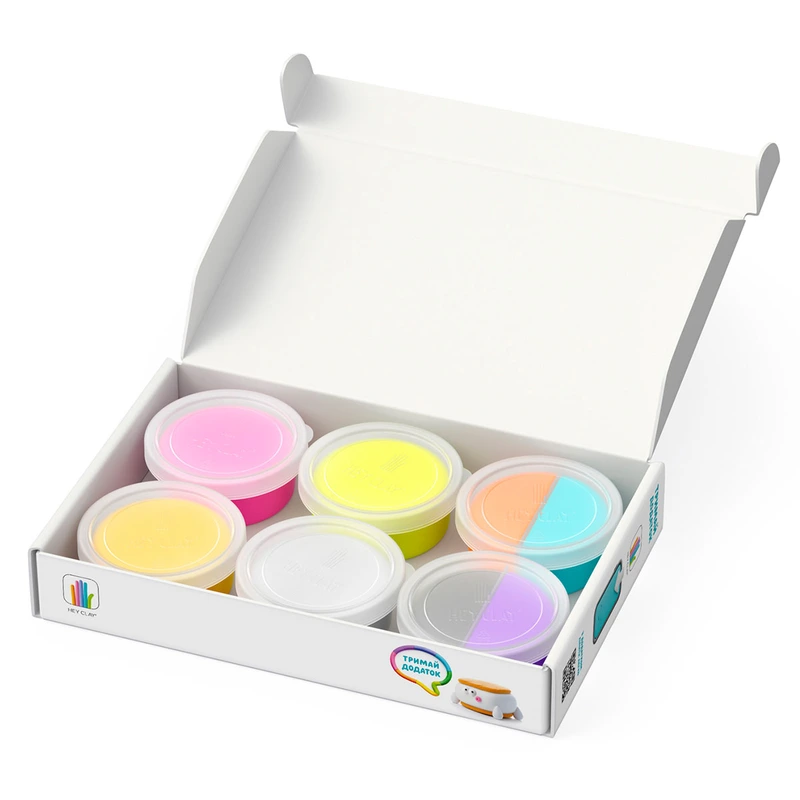 Набір пластиліну, що твердіє, ЛІПАКА – ФАЙНІ МОРОЗИВКА: КУЛЬКОНАВТИ, ЄТІ СЕНДВІЧ, РІЖОК КУВИРОК