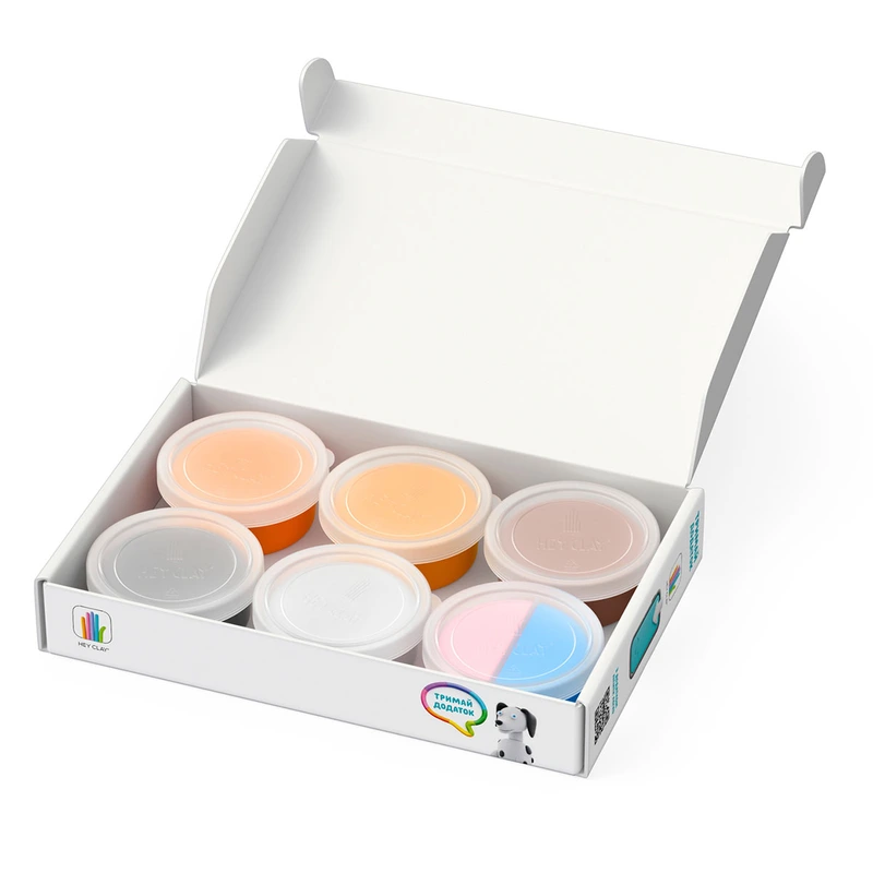 Набір пластиліну ЛІПАКА – СОБАКИ-ДРУЗЯКИ: ДАЛМАТИНЕЦЬ ТУРБО, ЛАБРАДОР НЯМ-НЯМ, БІГЛЬ ВОКІ