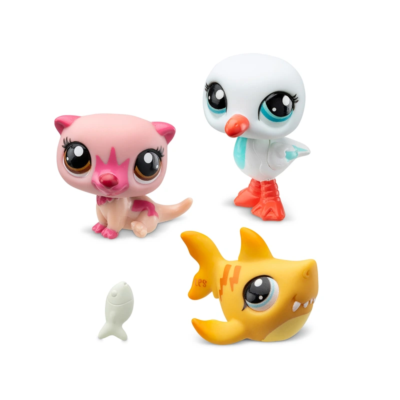 Ігровий набір LITTLEST PET SHOP – НАСТРІЙ ОСТРОВА (3 фігурки, аксес.)