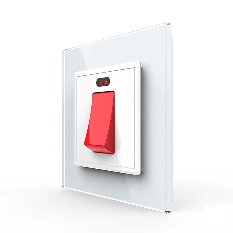 Майстер вимикач 20 ампер Livolo білий (VL-C7KMKV20A-2WP)