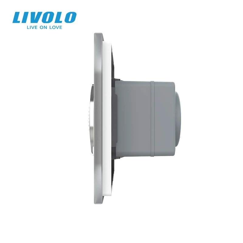 Bluetooth колонка LIVOLO біла матова скло