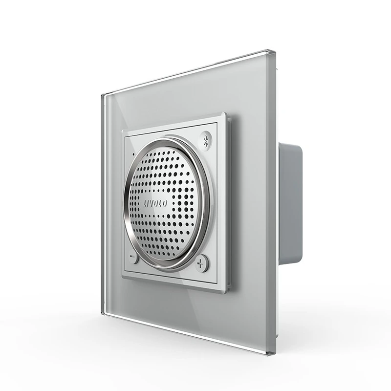 Bluetooth колонка LIVOLO сіра 2.5D скло