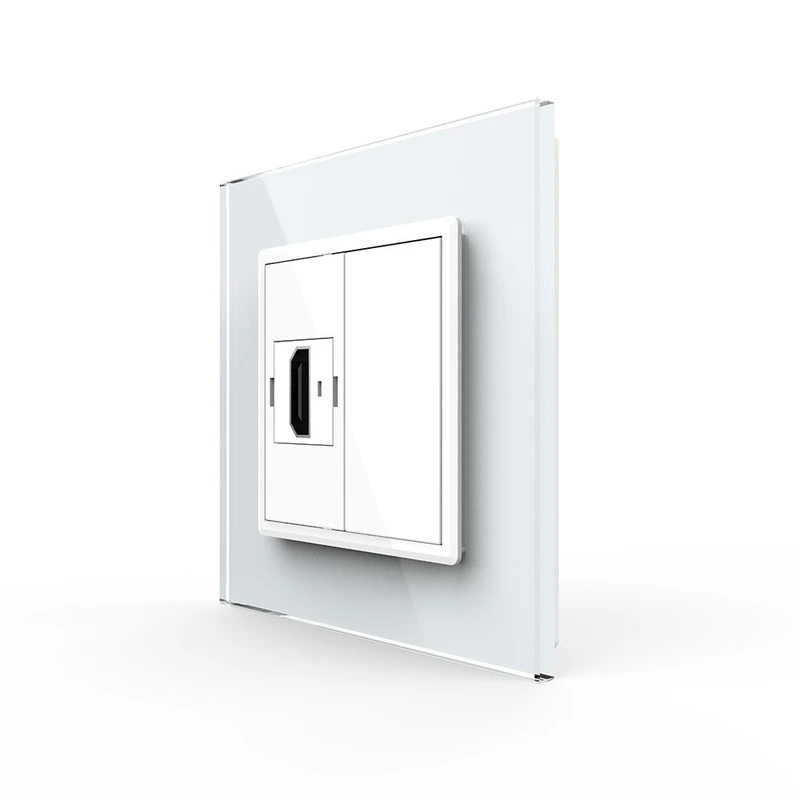 Розетка HDMI Livolo білий скло (VL-C7FCHD-1WP)