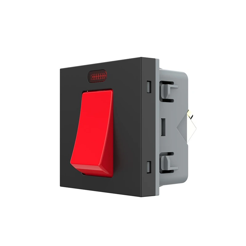 Майстер-вимикач LIVOLO, чорний, 20А 230В, модуль без рамки (VL-FCMKV20A-2BP)