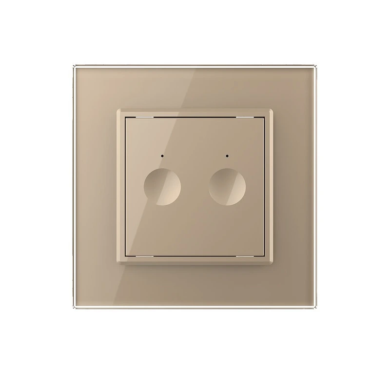 Сенсорний вимикач Sense 2 сенсора Livolo золото (722000213)