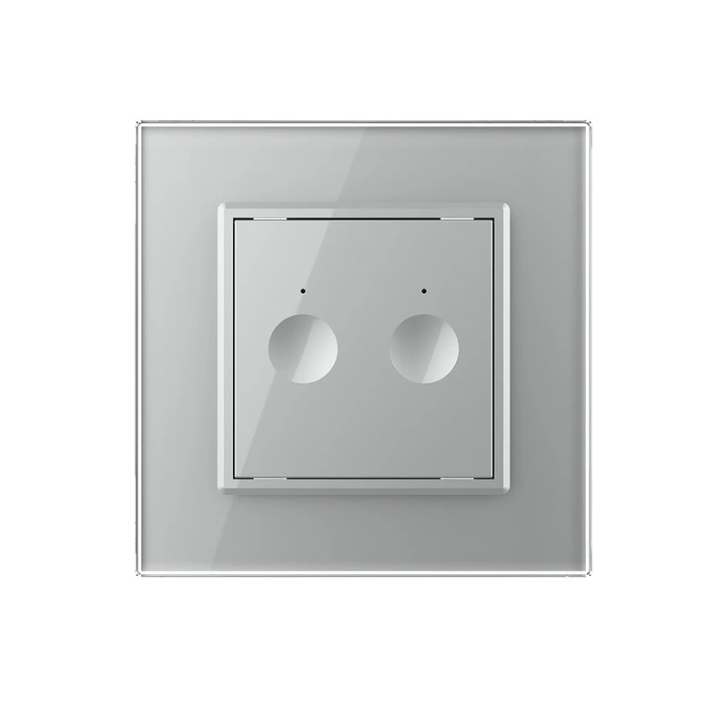 Сенсорний вимикач Sense 2 сенсора Livolo сірий (722000215)