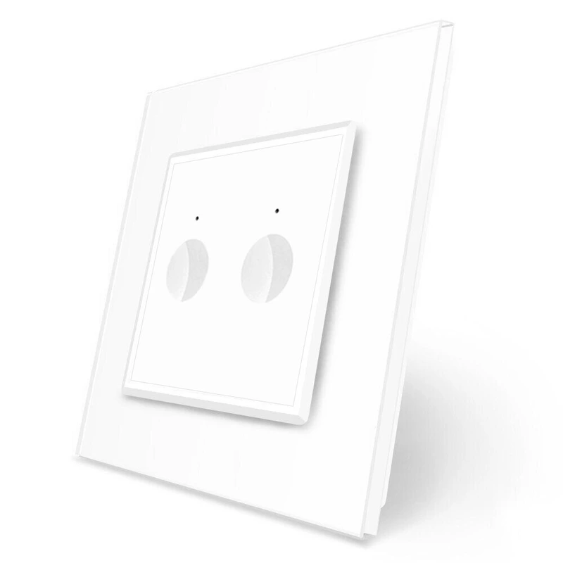 Сенсорний прохідний/перехресний вимикач Sense 2 сенсора Livolo білий (722000411)