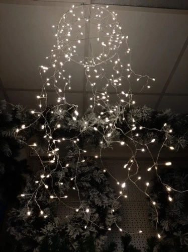 Гірлянда підвісна "Канделябр", "Luca Lighting", 1х0,3 м, колір білий