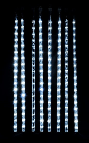 Гірлянда "Бурульки, що тануть", "Luca Lighting", 12 м, бурульки по 0,5 м, білий