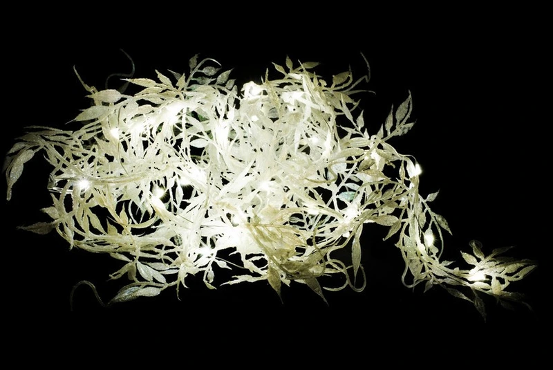Гірлянда "Строката гілка", "Luca Lighting", 150 см, біла