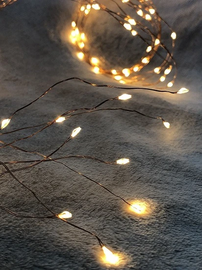 Гірлянда "Оберемок струн", "Luca Lighting", 2м, колір теплий білий