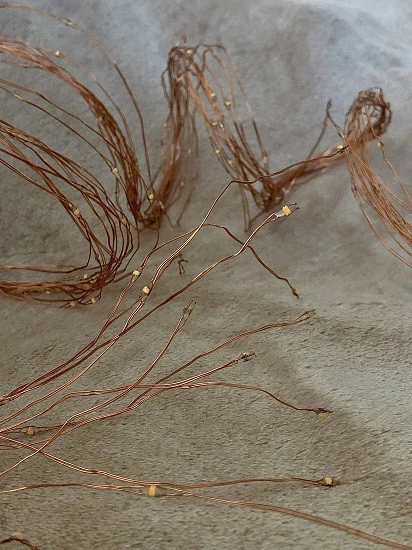 Гірлянда "Оберемок струн", "Luca Lighting", 3м, колір теплий білий