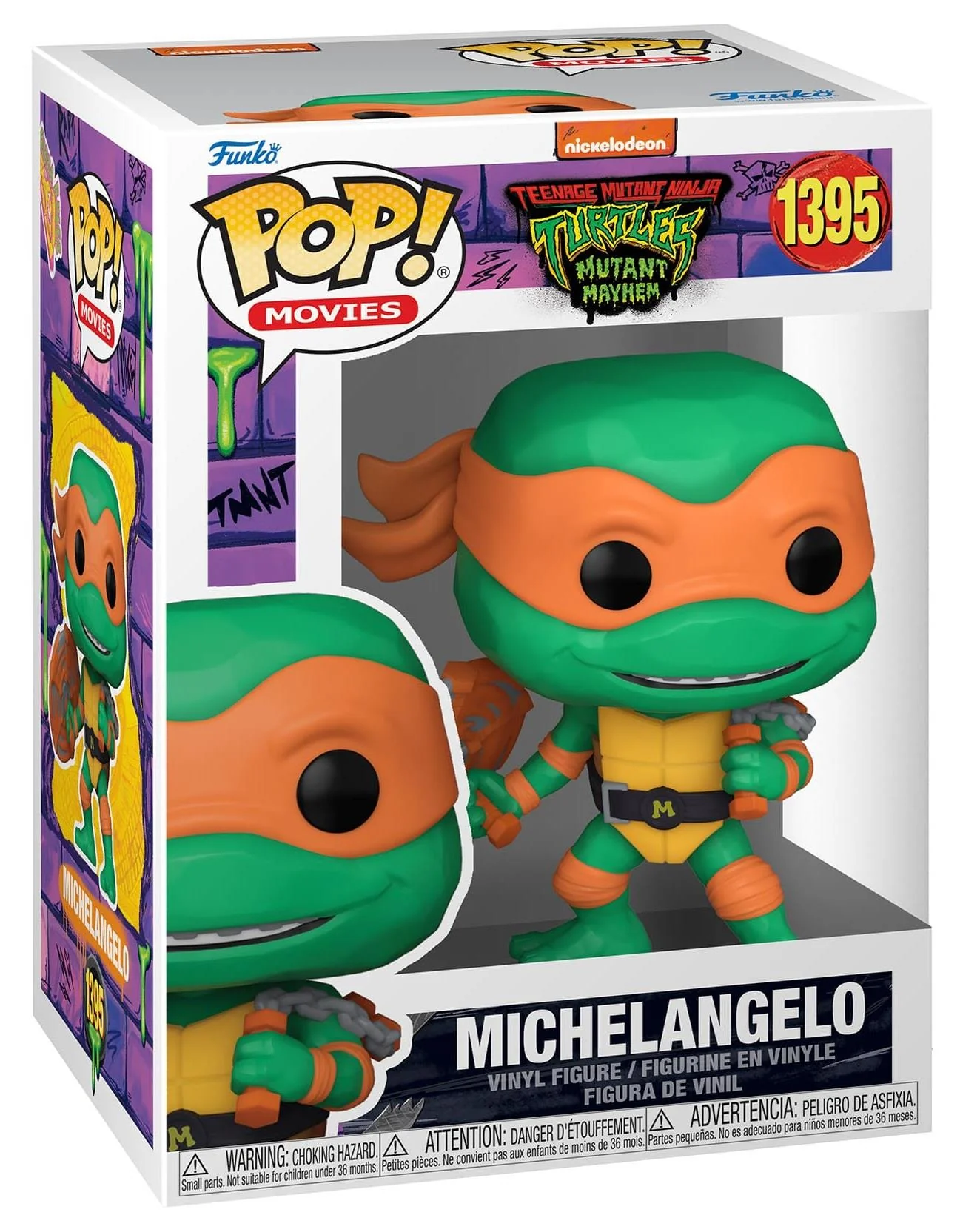 Фігурка Funko Pop! Movies #1778: Teenage Mutant Ninja Turtles Michelangelo
