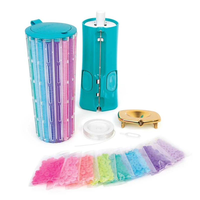 Make it Real: Набір для створення браслетів Хейші з машинкою «Швидко натискай»