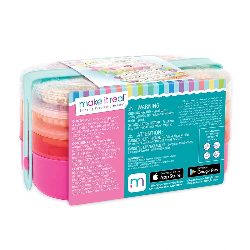 Make it Real: Великий набір для створення браслетів  'Візьми з собою'