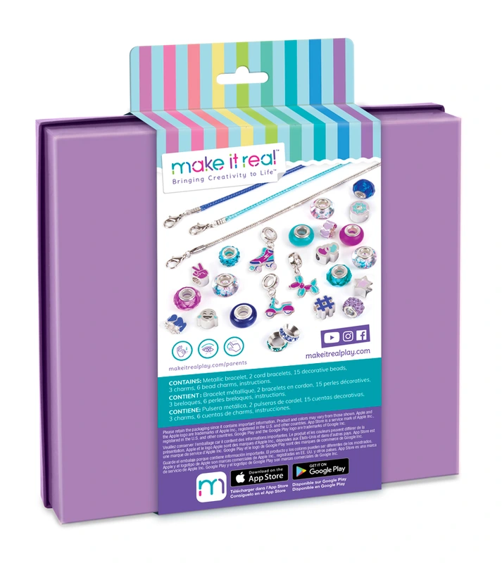 Make it Real: Набір для створення браслетів 'Блакитне сяйво'