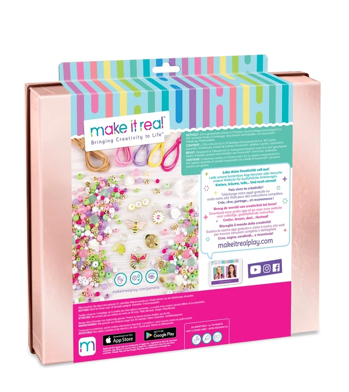 Make it Real: Набір для створення шарм-браслетів 'Казкова природа' з кристалами Swarovski