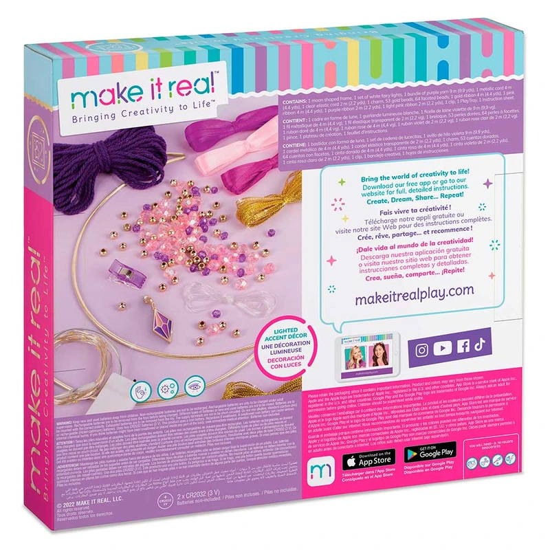 Набір для створення амулету «Ловець снів» з підсвіткою