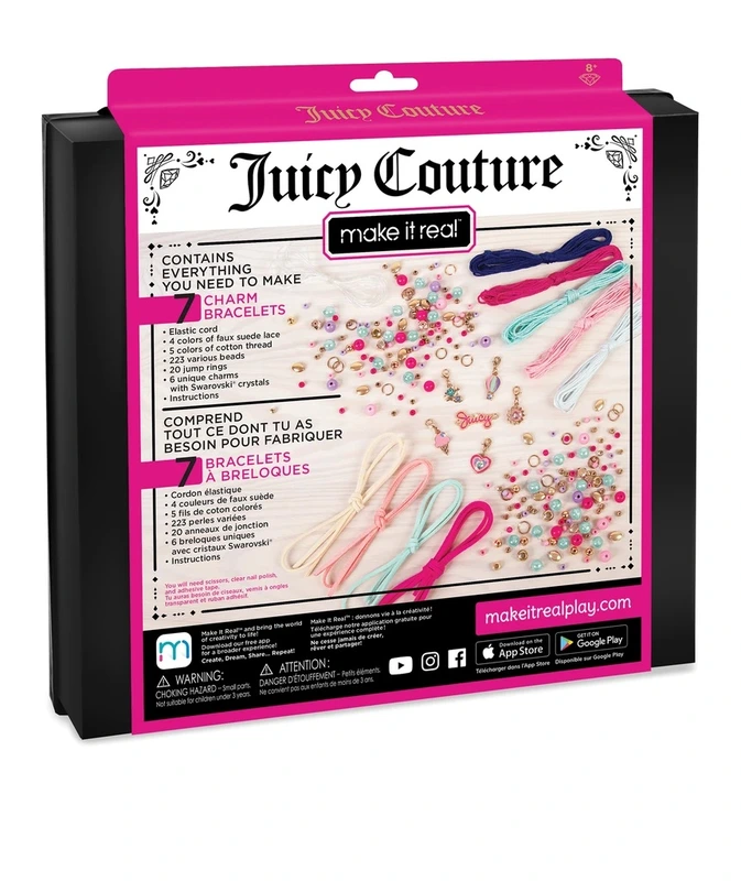 Набір для створенняя шарм-браслетів з кристалами Swarovski «Сонячне сяйво»