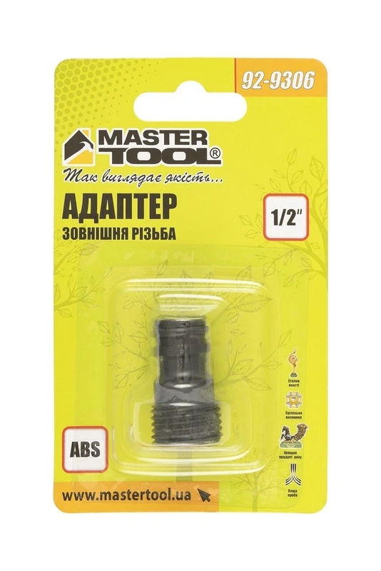 Адаптер MASTERTOOL ½" ЗР 92-9306